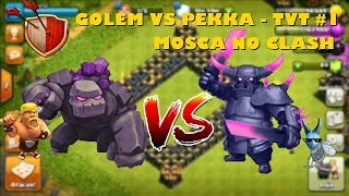 Tropa Vs Tropa 1 Golem Vs Pekka Clash of Clans [upl. by Dougald820]