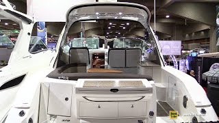 2016 Sea Ray Sundancer 370 Motor Yacht  Walkaround  2016 Montreal Boat Show [upl. by Preuss]