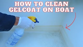 How To Clean A Fiberglass Boat The Easy Way [upl. by Sanborne]