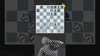 Lucha de ALFILES vs CABALLOS 😵‍ ¿Quién ganará⚡ ajedrez chess [upl. by Helsell]