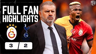 Tottenham BATTERED by Osimhen Galatasaray 32 Tottenham Highlights [upl. by Chavey98]