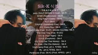 SIKK 식케이  artist playlist [upl. by Oeflein731]