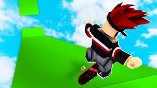 ROBLOX doar cu SKATEBOARD OBBY GREU [upl. by Enelkcaj966]