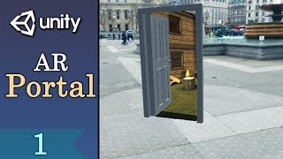 AR Portal Tutorial with Unity  ARCore Setup  Part1 [upl. by Sonitnatsok]