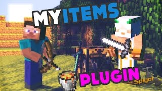 Minecraft Plugin Tutorial MyItems [upl. by Baker]