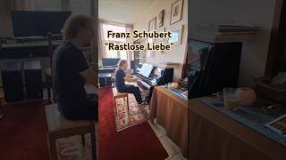 Schubert  quotRastlose Liebequot Restless Love piano song lieder schubert soprano klavier [upl. by Imar]