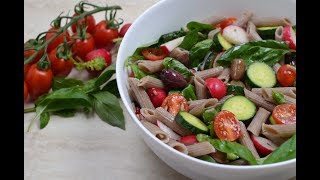 Low FODMAP Summer Pasta Salad Recipe [upl. by Mitran]