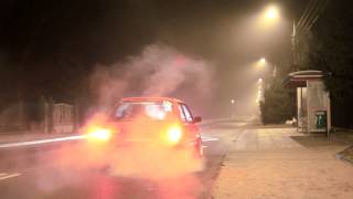 Subaru JUSTY 10  RWD  drift drifting  Daily Car  Strzelecki Video [upl. by Ydnem]