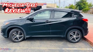 REVIEW OF THE MICHELIN PRIMACY MXV4 21555R7 TIRES WITH 65K MILES ON MY HONDA HRV [upl. by Einolem]