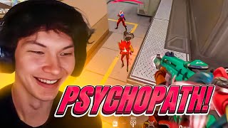 quotUR LEGIT PSYCHOquot ft PROD RADIANT RANKED VALORANT  SINATRAA [upl. by Dalila]