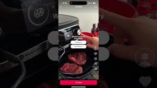 Perfectly Cooked Steak in the Airfryer Yes Please [upl. by Adeirf]