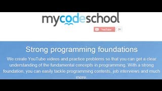 mycodeschoolcom  Walkthrough and Getting started [upl. by Alaaj]