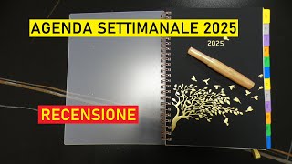 Agenda Settimanale 2025  Recensione [upl. by Adnilre]