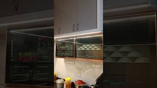 Acrylic modular kitchen  pantry unit kitchen  small kitchen  House plan kannada  italian kitchen [upl. by Jacoby]