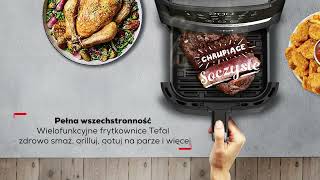 Frytkownica beztłuszczowa Tefal Easy FryampGrill XXL  unboxing [upl. by Dall376]