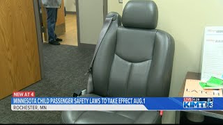 New car seat law taking effect in Minnesota on August 1st [upl. by Dyl]