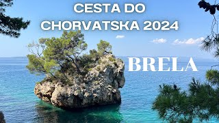 Cesta do Chorvatska🇭🇷 2024  CZ  SK  HU  HR Vysoké Mýto  Brela Croatia FHD [upl. by Sibby]