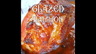 Easy glazed baked gammon recipe See in just 3 minutes how to make the best gammon [upl. by Llenej]