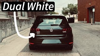 Reverse Light Rewire VLAND Tail Lights MK6 VW Golf GTI [upl. by Ajnin]