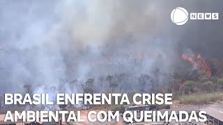 Entenda quais são os desafios do Brasil no combate às queimadas [upl. by Inavoy271]