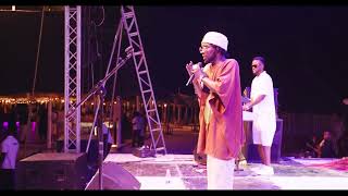 DAMIAN SOUL  FIRE FIRE LIVE AT FULL MOON PARTY KENDWA ROCKS [upl. by Kciredec]