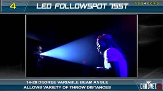 LED Followspot 75ST by CHAUVET DJ [upl. by Hyozo]