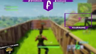 FORTNITE OVERLAY TEMPLATE BY SWIFTZ ARTS [upl. by Rett625]