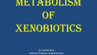 Metabolism of xenobiotics [upl. by Torrey516]