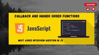 JavaScript HigherOrder vs Callback Functions Explained Simply [upl. by Cataldo648]