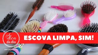 COMO LIMPAR ESCOVA DE CABELO  FLÁVIA FERRARI [upl. by Su]