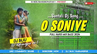 new santali dj song 2024  o soniye  santali dj song  dj biju [upl. by Htebazil489]