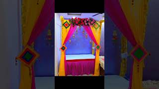 Ganpati decoration ideas for home  Ganpati decoration 2024  Ganpati decoration ideas for home 2024 [upl. by Oinolopa]