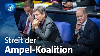 Zukunft der AmpelKoalition ungewiss [upl. by Leirbaj]