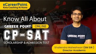 CPSAT  Career Point Scholarship amp Admission Test  shorts by SM Sir eCareerPointLearningapp [upl. by Hartwell]