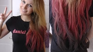 HAIR TUTORIAL Haarkreide  Ombre Hair [upl. by Ava]