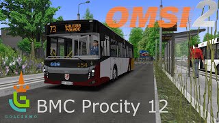 OMSI2  Golczewo 202  Linia 73 Leśnicza Pętla ➔ Galeria Północ  BMC Procity [upl. by Saoj239]