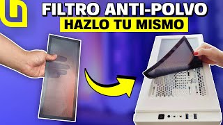 ¿CÓMO HACER FILTROS ANTIPOLVO para tu PC GAMER 🤔 Tulterial [upl. by Llebasi]