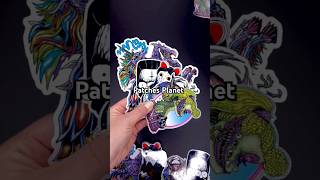 How Holographic Stickers Manufactured  Stickers  trending sticker usa viral art tattoo uk [upl. by Calla215]