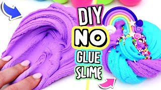 HOW TO MAKE SLIME WITHOUT GLUE No Glue Slime Recipes [upl. by Enileve997]