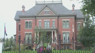 Illinois Governors Mansion Art Tours underway [upl. by Sherl978]