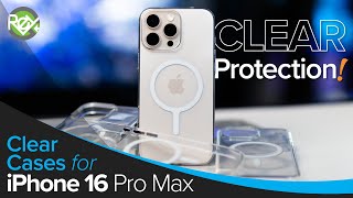 CLEAR Cases for the iPhone 16 Pro Max [upl. by Bradly]