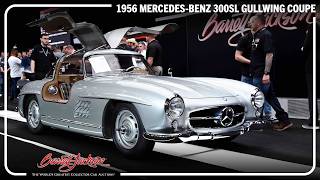 SOLD 341 Million  1956 MercedesBenz 300SL Gullwing  BARRETTJACKSON 2024 SCOTTSDALE AUCTION [upl. by Ysied512]