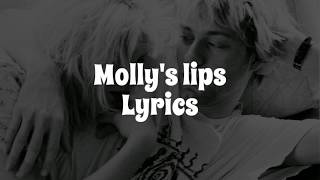 Nirvana  Mollys Lips  Lyrics amp 和訳 [upl. by Nessej466]