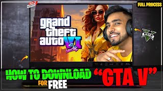 HOW TO DOWNLOAD GTA 5 IN PC OR LAPTOP  GTA 5 FOR FREE  GTA 5 2024 [upl. by Yaya]