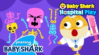 🎃NEW Halloween Monsters Visit Baby Shark Doctors Hospital  Hospital Play  Baby Shark Official [upl. by Candy]