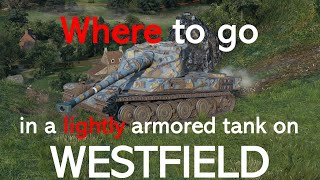 Amx 50 120  How to play your lightly armored tank on Westfield [upl. by Enimrac]