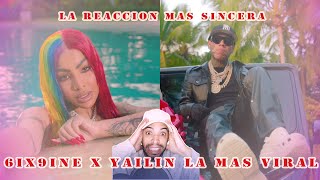 la reacción mas sincera  Pa ti Yailin la mas viral x 6ix9ine [upl. by Weston858]