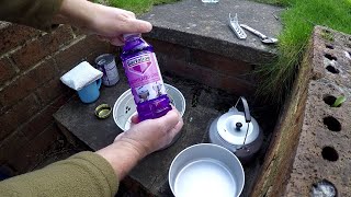 Methylated spirit camping stove real time test [upl. by Adlar964]