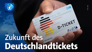 Finanzierung des Deutschlandtickets vorerst gesichert [upl. by Islek]