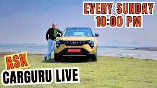 Best SUV in 15 Lakhs ⭐️ Maruti Hyundai Tata MG Kia Mahindra amp Citroen 🔥 Live With CARGURU [upl. by Ken]